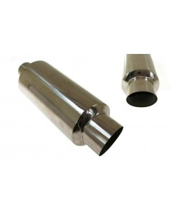 TurboWorks End Muffler 100mm, input 63.5mm