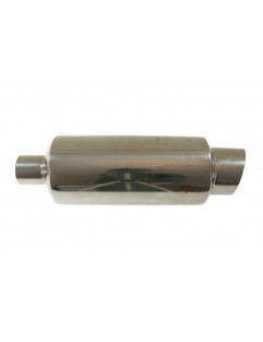 TurboWorks End Muffler 100mm, input 63.5mm