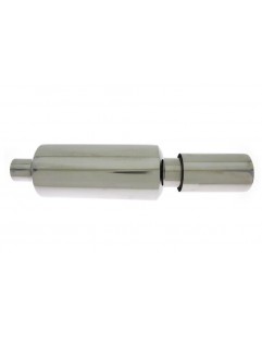 TurboWorks End Muffler 100mm, input 63.5mm