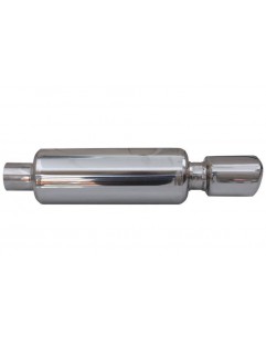 TurboWorks 80x92mm End Muffler, 57mm input