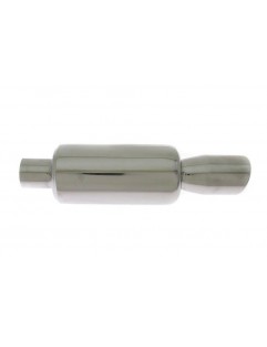 TurboWorks 76mm End Muffler, 57mm input