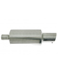 TurboWorks End Muffler 105mm, input 63.5mm