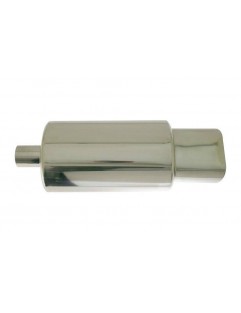 TurboWorks 76x148mm End Muffler, 57mm input