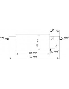 Muffler with TurboWorks throttle 2.75 "