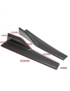 Universal ailerons, side skirts, splitters Type 2 45CM