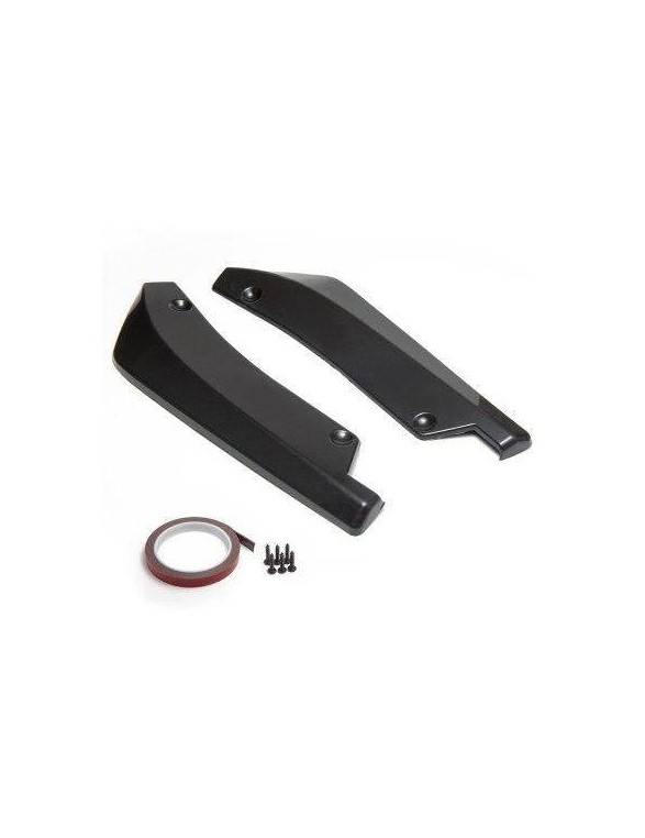 Universal Actable Rear Bumper Black 38.5cm