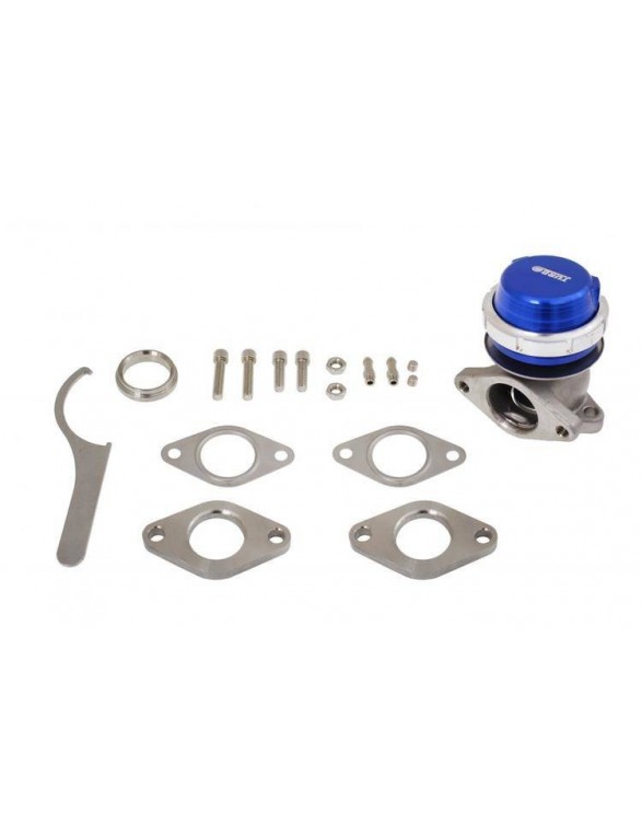 Extern Wastegate TurboWorks 38mm 0,5 bar blå