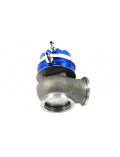 External Wastegate TurboWorks 38mm 0.5 Bar V-Band Blue