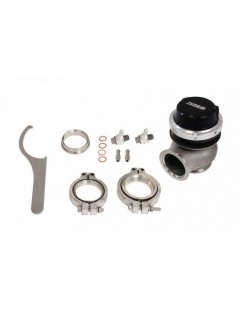 Ekstern Wastegate TurboWorks 40mm 0,5 bar V-bånd sort