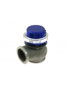 External Wastegate TurboWorks 50mm 0.5 Bar V-Band Blue