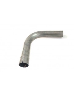 The exhaust pipe 90st 2.25 "61cm stainless steel