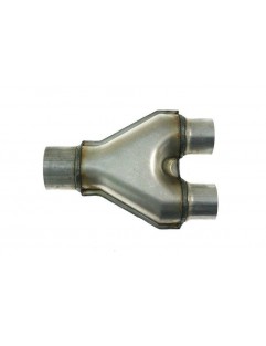 Y-Pipe exhaust tee 57/57 mm