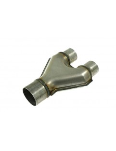 Y-Pipe exhaust tee 63/70 mm