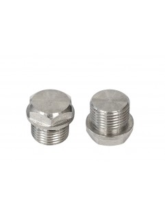 Lambda probe plugs 18mm Stainless 2pcs.