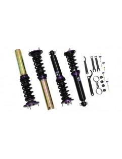 Street D2 Racing coilover affjedring BMW E34 6 CYL 55mm Svejsning 87-95