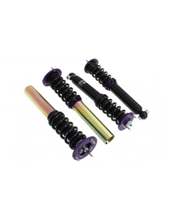 Street D2 Racing coilover suspension BMW E34 8 CYL 55mm Svejsning 87-95