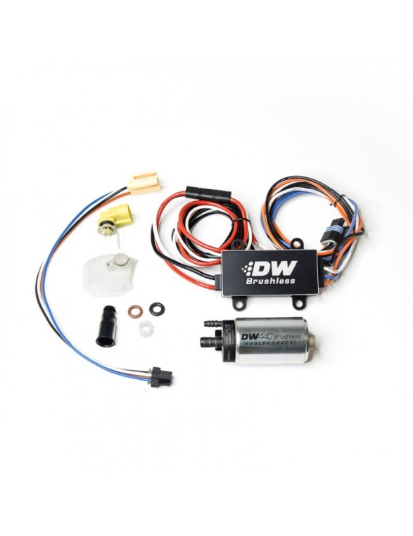 DeatschWerks Pompa paliwa DW440 440lph + kontroler PWM Subaru WRX 08-14, STI 08+