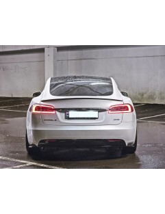 Rear Tesla Model S Facelift