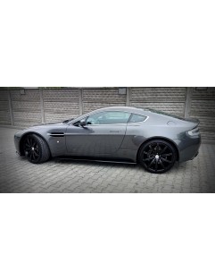 Side skirts diffusers Aston Martin V8 Vantage Carbon Fiber Look