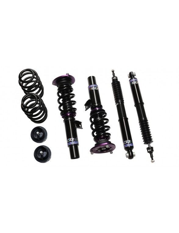 Street D2 Racing coilover suspension VOLKSWAGEN GOLF MK7 2WD 50mm (Rr Twist-Beam Suspension) 12+