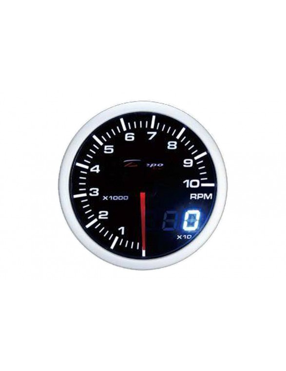DEPO Dual 60mm Tachometer clock