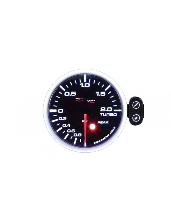 DEPO CLOCK PK 52mm - TURBO ELECTRIC -1 to 2 BAR