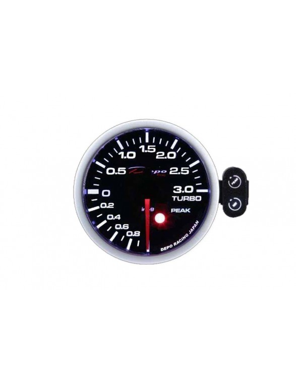 DEPO CLOCK PK 52mm - TURBO ELECTRIC -1 to 3 BAR