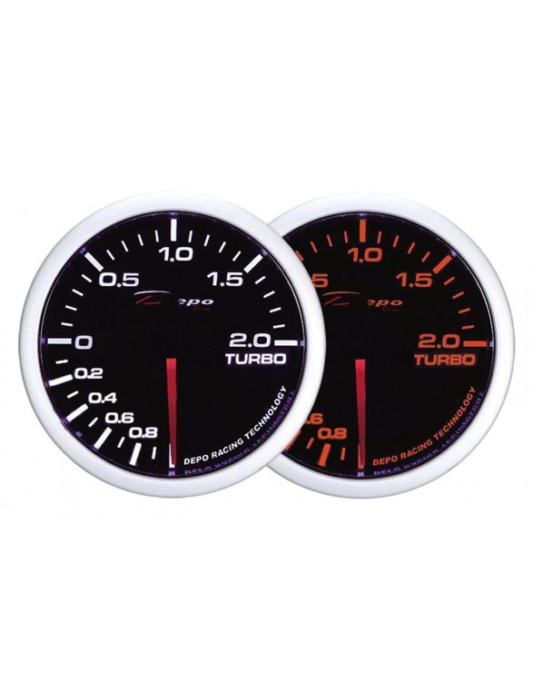 DEPO CLOCK WA 60mm - Turbo Electric -1 to 2 BAR