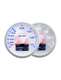 DEPO WBL CLOCK 60mm - 4in1 Turbo, Volt, Oljepress, Temp