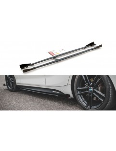 Racing Durability V.2 sill diffusers + Flaps BMW 1 F20 M-Pack Facelift / M140i