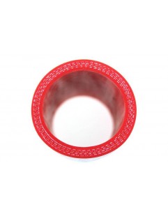 TurboWorks Red silicone connector 25mm 50cm