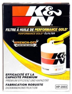 Oil filter K&N 13/16 In.-16 UNS HP-2003