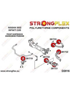 Complete suspension bushing kit