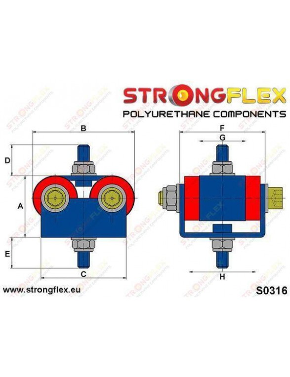 Engine / gearbox pillow - on request, 031779