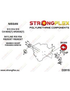 NISSAN gearkasse montering