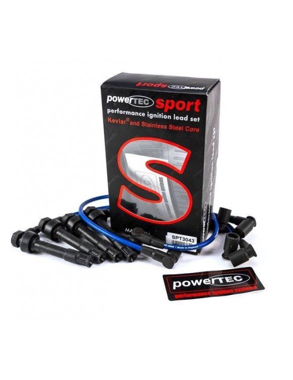 Sytytyskaapelit PowerTEC BMW M3 E30 2.3L 86-92 Punainen