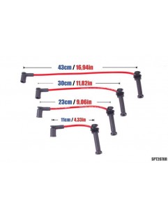 Przewody zapłonowe PowerTEC FORD MONDEO MK3 1.8 2.0L Czerwone