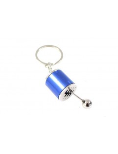 Blue Gearbox Keychain