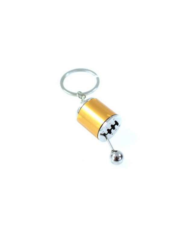 Golden gearbox keyring