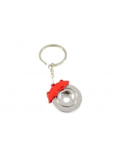 Key Ring: Brake Disc Red