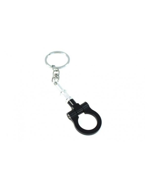 Black Towing Hitch Keyring