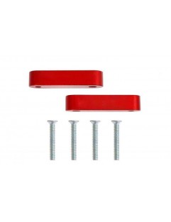 Hood Spacers Honda Civic 88-00 Red