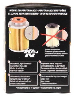 Oil filter K&N 3/4 In.-16 HP-1003