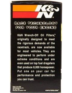 Oil filter K&N 3/4 In.-16 HP-2005