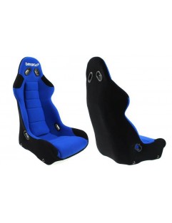 Bimarco Cobra Velor Blue / Black Sports Seat