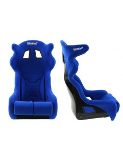 Bimarco Grip Velour Blue HANS FIA sportsæde