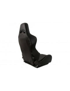 DRAGO Black Leather sports seat