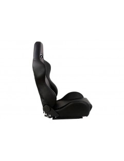 DRAGO Black Leather sports seat