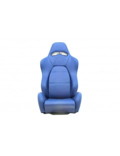 DRAGO Leather Blue sports seat