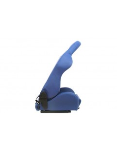 DRAGO Leather Blue sports seat